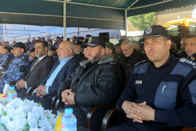 تخريج "دورة غزة سيف الأقصى" - ضباط وضباط صف بالشرطة 