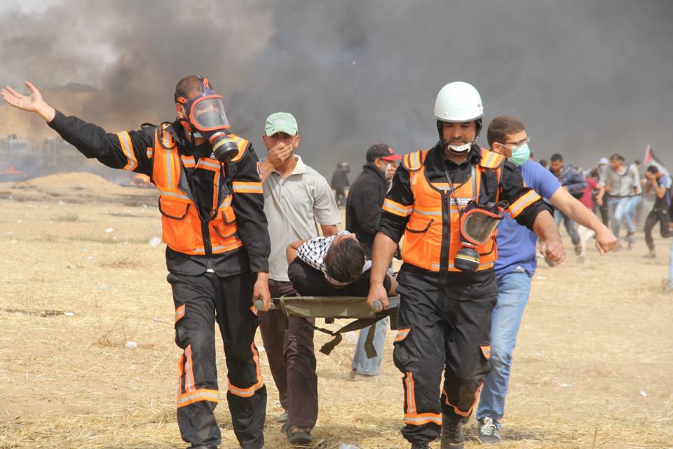 الداخلية في الميدان - الجمعة الرابعة من " مسيرات العودة الكبرى "