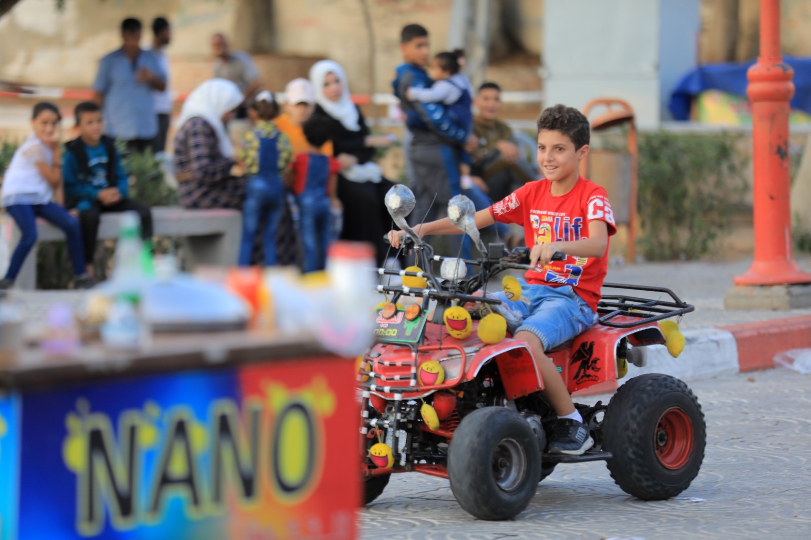 قضــاء المواطنين في غــزة الإجازة الأسبوعية مساء الجــمعــة