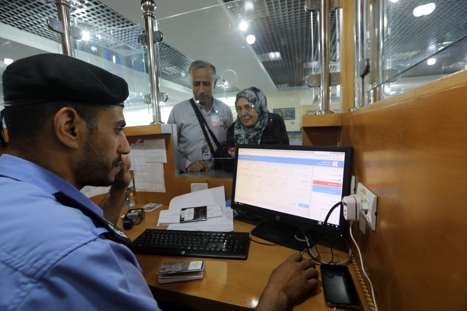 مغادرة حجاج قطاع غزة عبر معبر رفح 