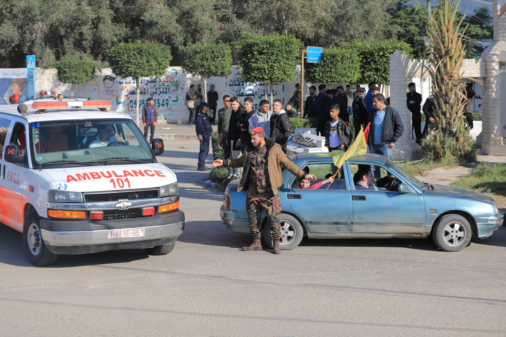 أجهزة "الداخلية" تؤمن مهرجان إحيـاء ذكرى رحيل الرئيس "عرفات