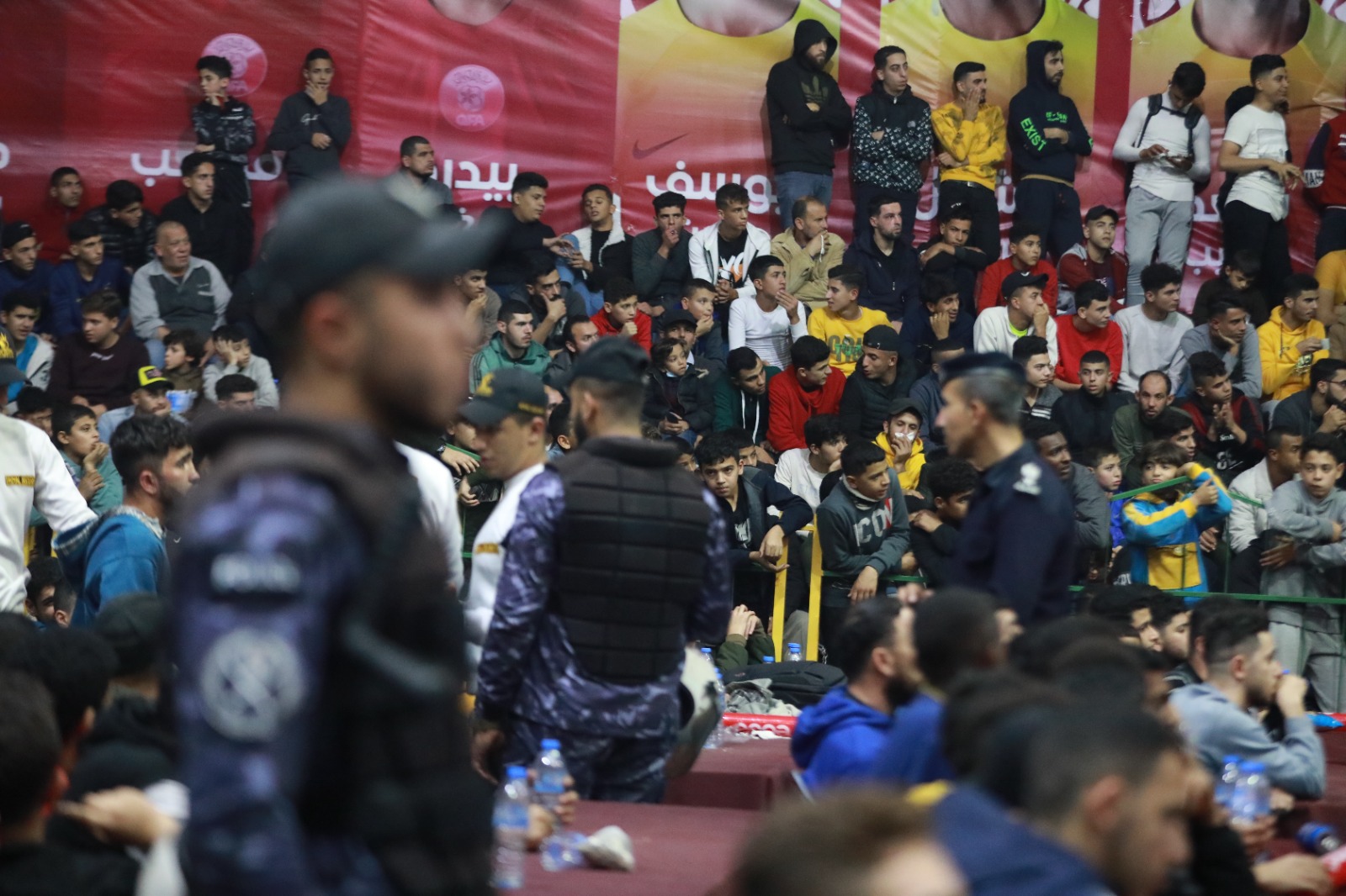 أجواء متابعة المواطنين في غزة مباراة نهائي كأس العالم - قطر 2022 مساء اليوم.