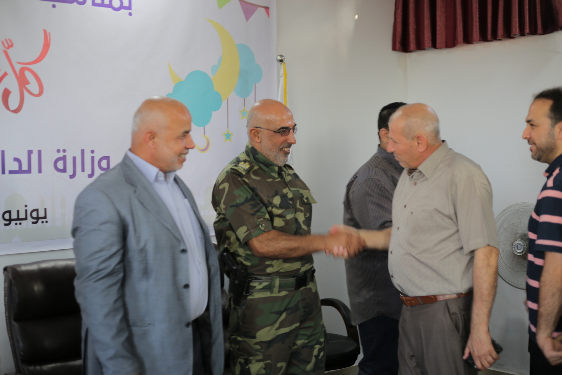 قيادة الداخلية تستقبل معايدة الأجهزة الأمنية والإدارات المركزية