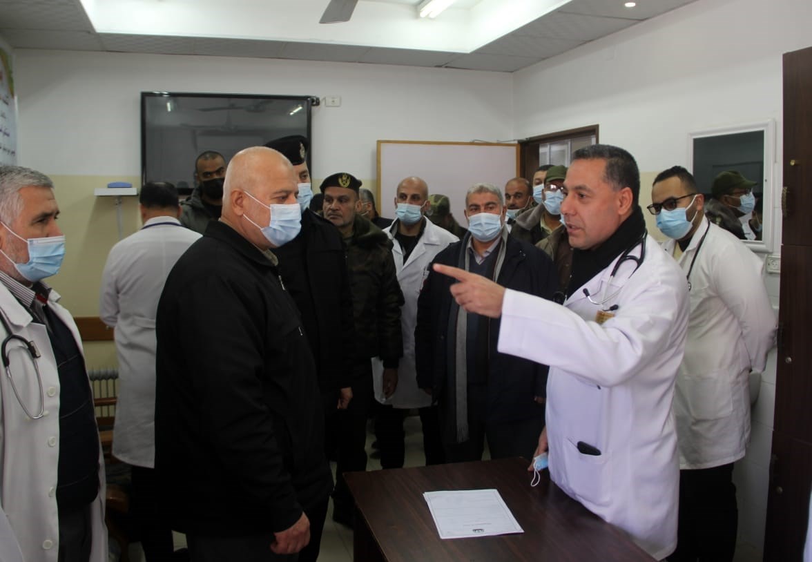 قيادة الداخلية تتفقد مستشفَيي "كمال عدوان" و"الجزائري"