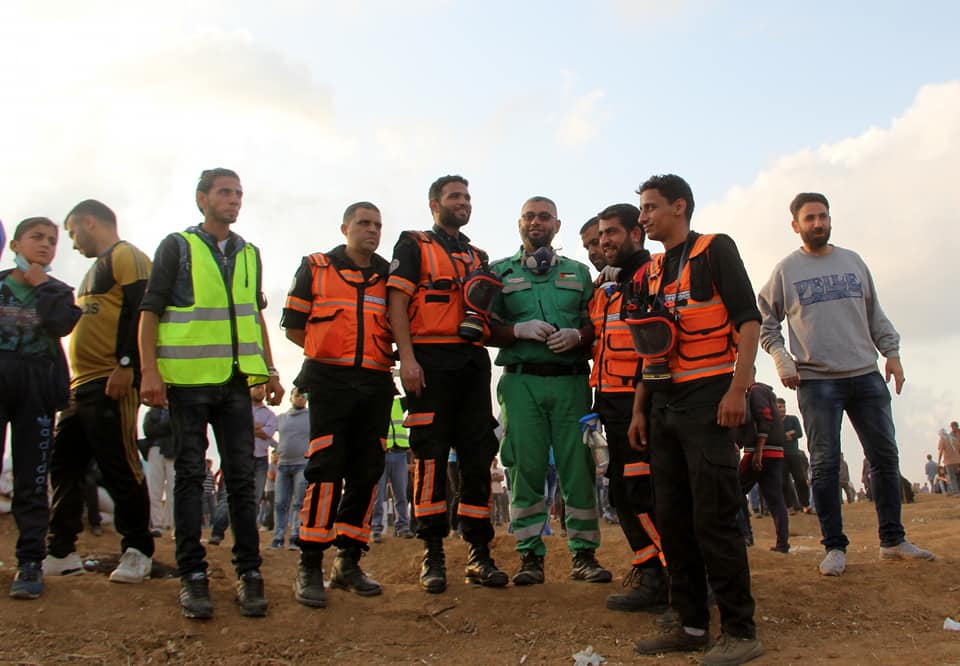 الداخلية في الميدان - الجمعة الخامسة من " مسيرات العودة الكبرى "