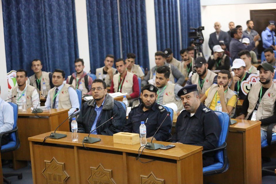 انطلاق برامج الفرق التطوعية للمبادرة المجتمعية "حياة" من مقر المجلس التشريعي