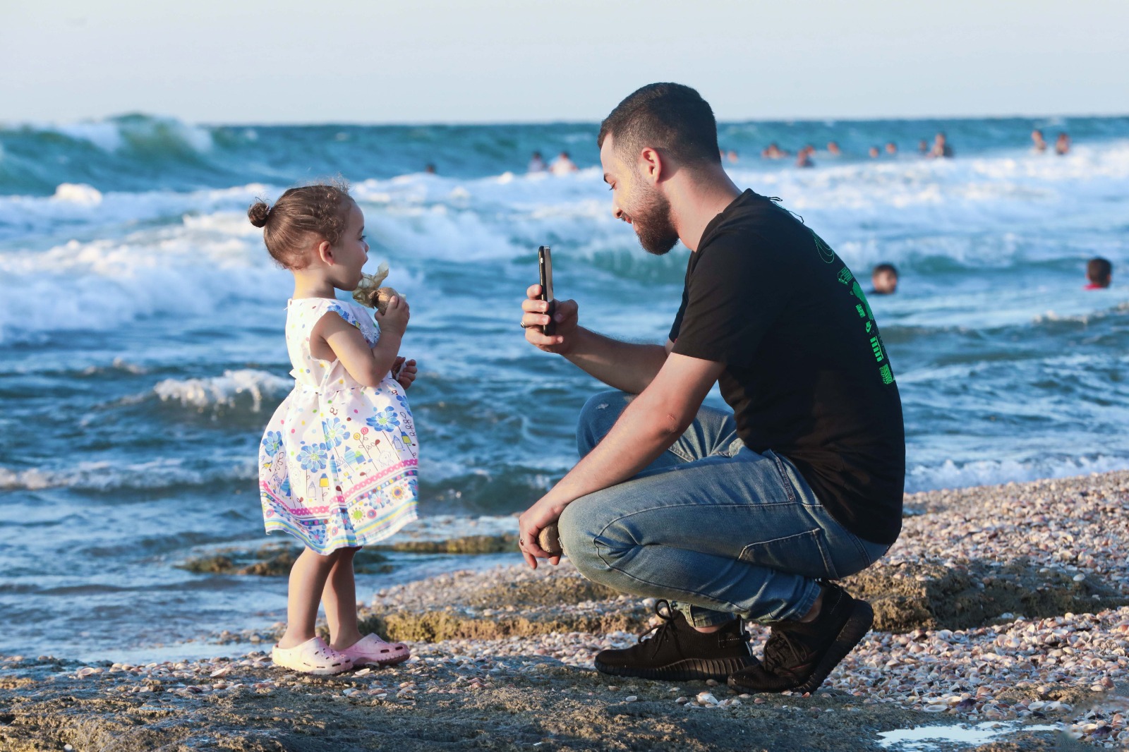 قضاء المواطنين في غزة إجازة نهاية الأسبوع 