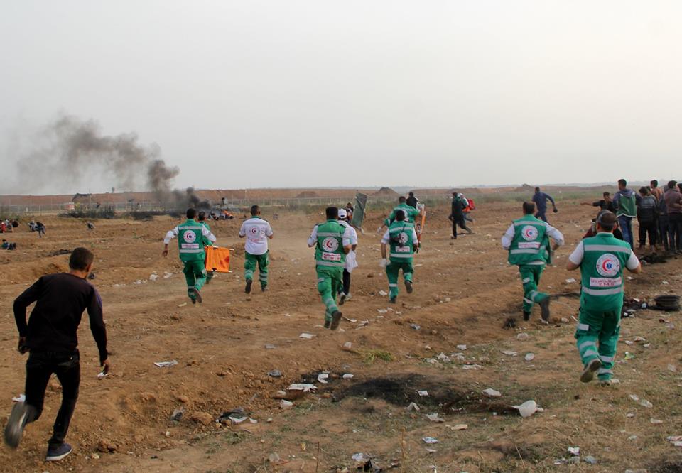 الداخلية في الميدان - الجمعة الرابعة من " مسيرات العودة الكبرى "