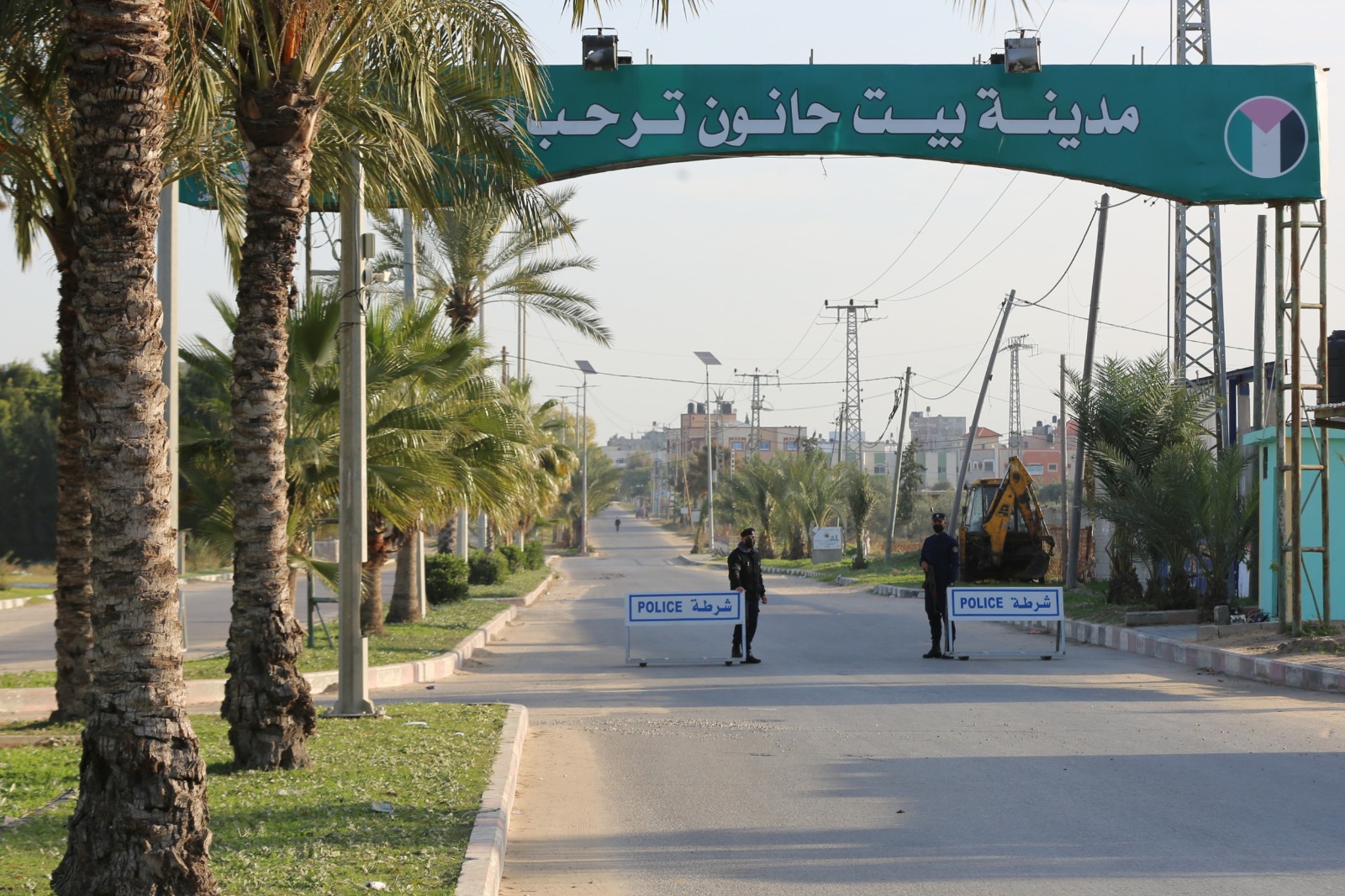 سريان قرار حظر التجوال الشامل في محافظات قطاع غزة 