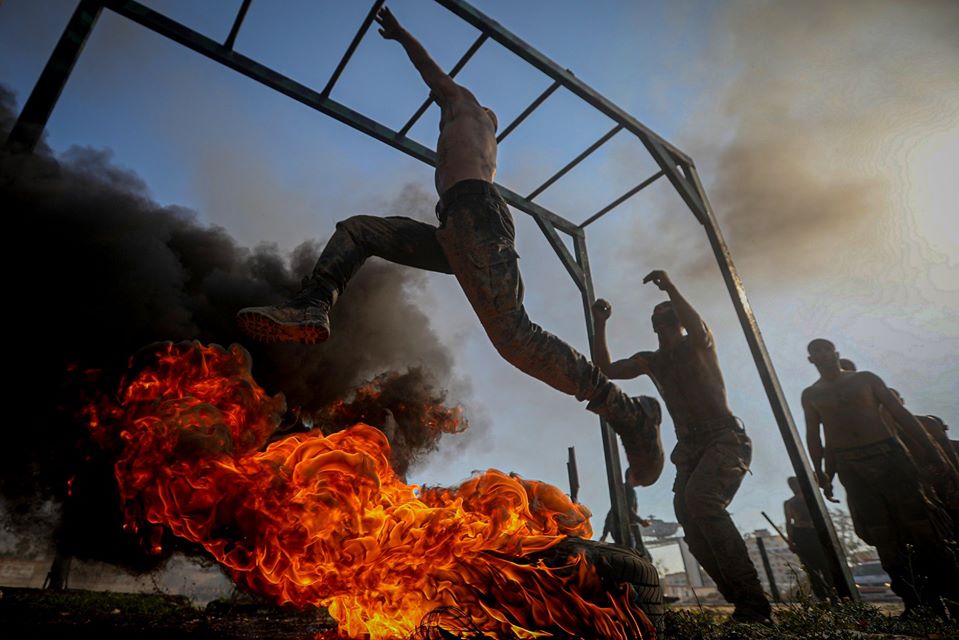 اللواء "أبو نعيم" يتفقـد دورة المستجدّين الألف بمديرية التدريب