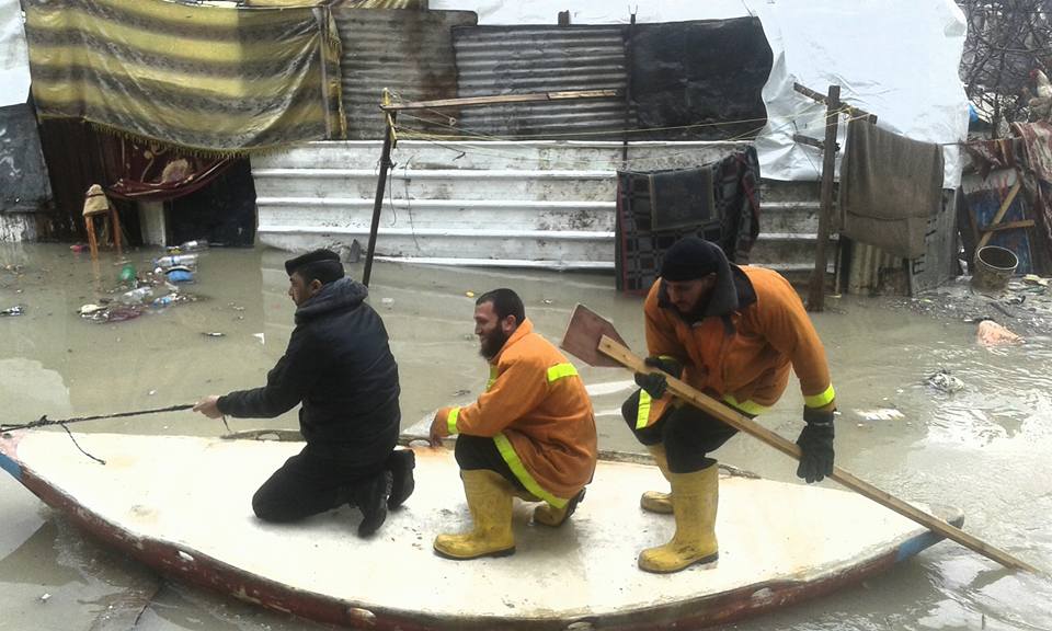 عمل أجهزة الداخلية المختصة خلال المنخفض 