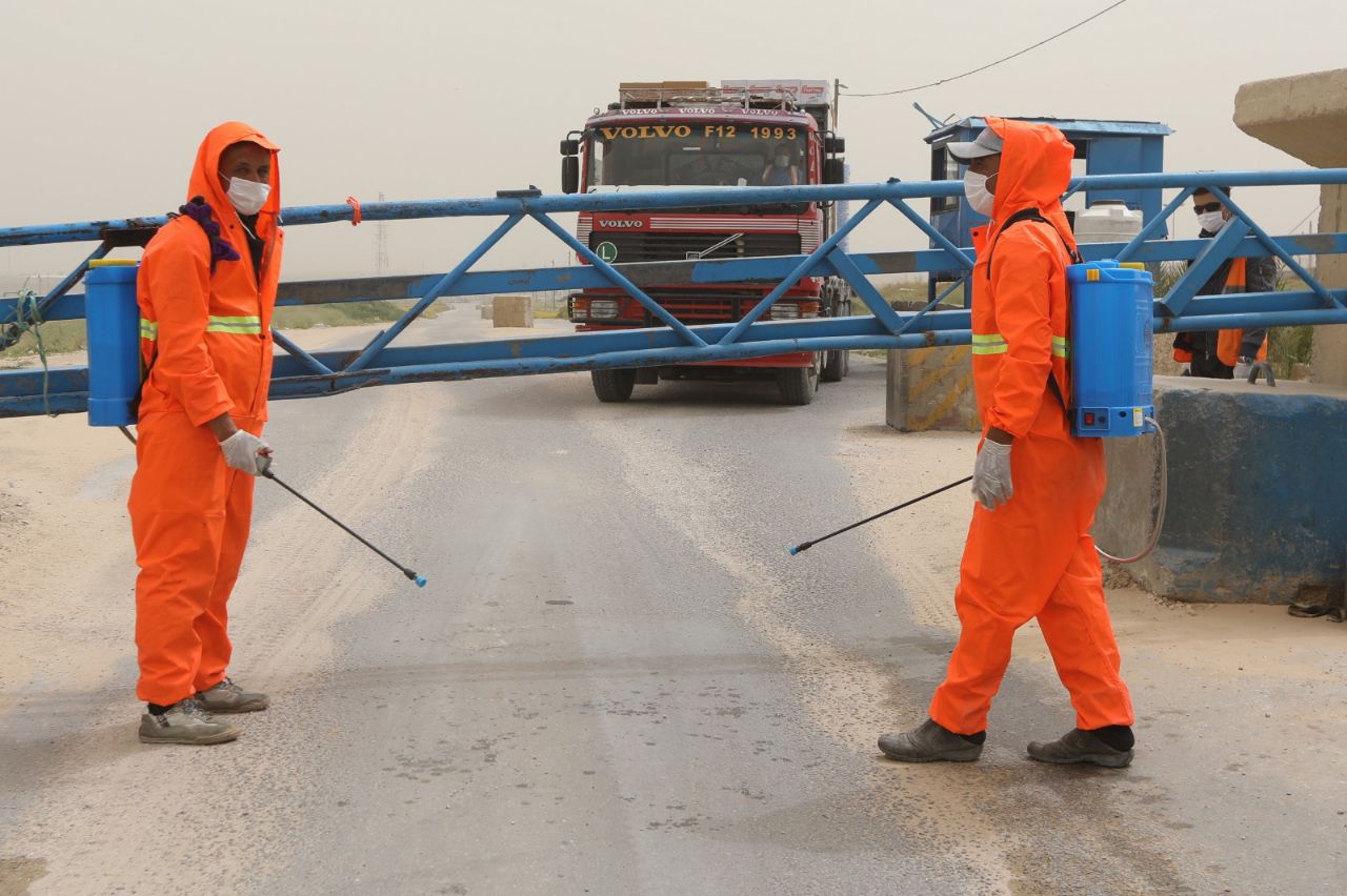 إجراءات الوقاية والسلامة في المعابر التجارية