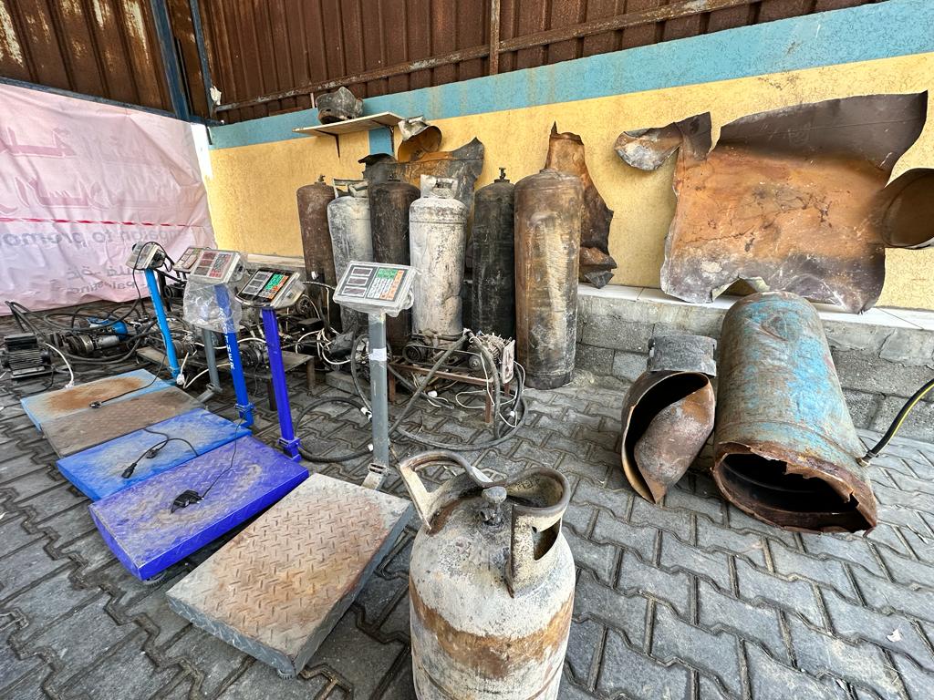 المؤتمر الصـحفي المشترك حول جهود وإجراءات ضبط وإغلاق نقاط تعبئة الغاز العشوائية