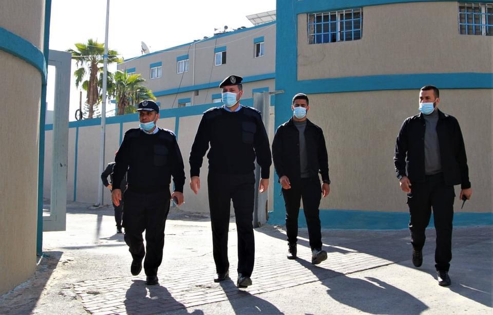 انتشار الأجهزة الأمنية والشرطية ضمن المناورة المشتركة للفصائل