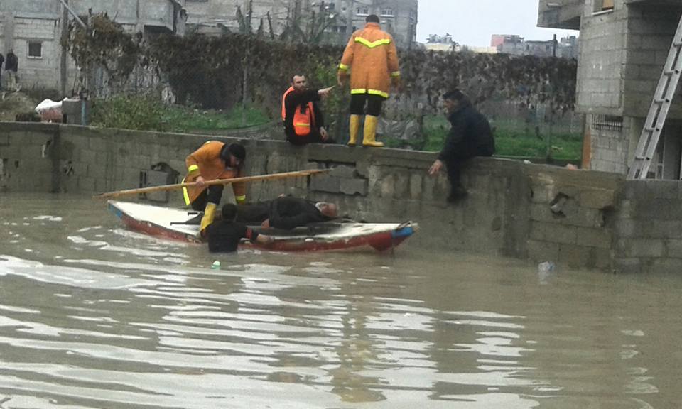 عمل أجهزة الداخلية المختصة خلال المنخفض 