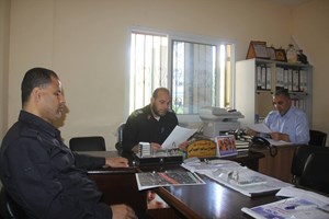 العلاقات العامة بشرطة رفح تُنهي خلافاً مالياً