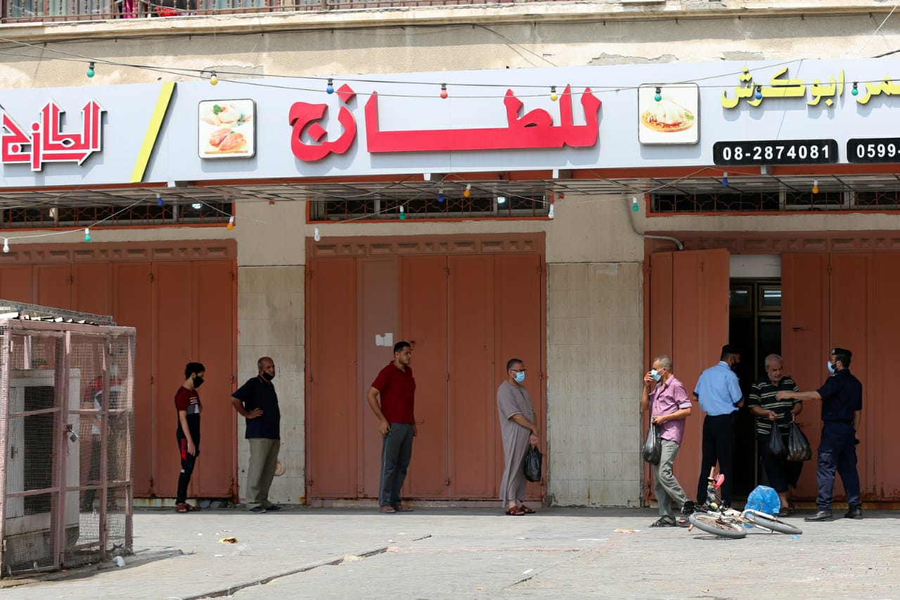 سريان حظر التجول بغزة لليوم الحادي عشر لمواجهة "كورونا"