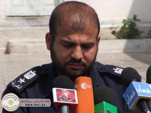 مؤتمر صحفي في الشرطة يكشف عن اغذية فاسدة و مواد مخالفة للمواصفات و معايير الجودة الفلسطينية