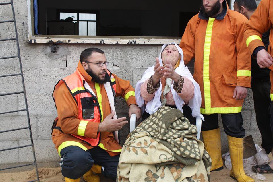 عمل أجهزة الداخلية المختصة خلال المنخفض 