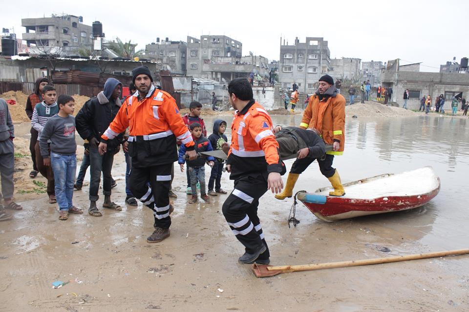 عمل أجهزة الداخلية المختصة خلال المنخفض 