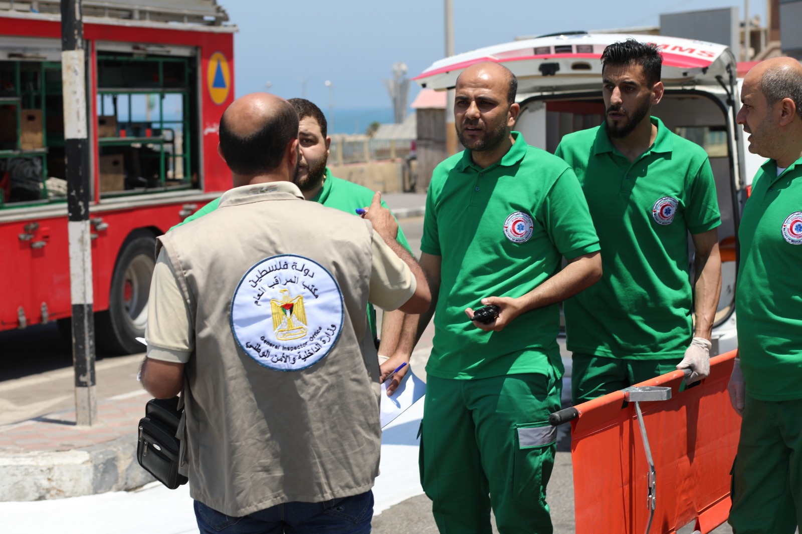 مناورة اختبار جـهوزية الأجهزة الأمنية والشرطية للتعامل مع حالات الطوارئ