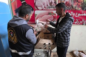 مباحث التموين" بخانيونس تضبط 44 طنًا من المجمدات الفاسدة والمنتهية الصلاحية