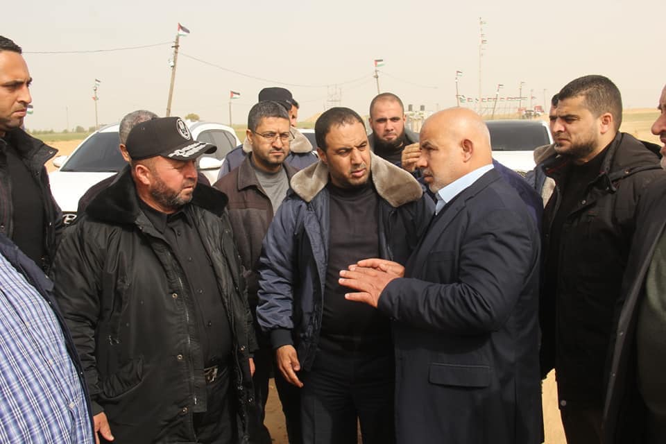 أجهزة الداخلية تُساند جماهير شعبنا المشاركة في مليونية الأرض والعودة