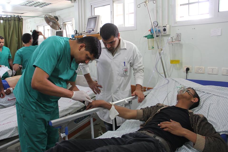 عمل الأجهزة الأمنية في الجمعة الثانية من فعاليات "مسيرات العودة"