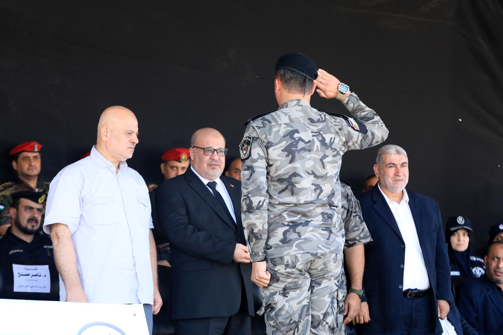 مديرية التدريب تُخرج عددًا من الدورات التدريبية فوج الشهيدين (عابد والعلاونة)