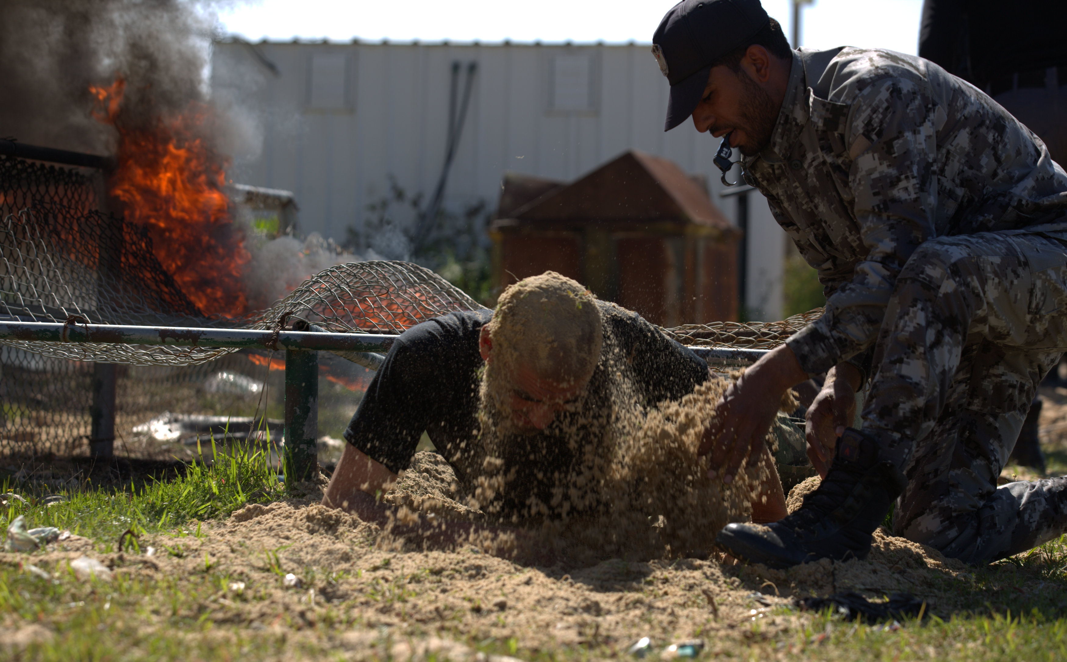 تدريبات ميـدانية لدورة المستجدين "الخاصة بوظائف الأفراد"