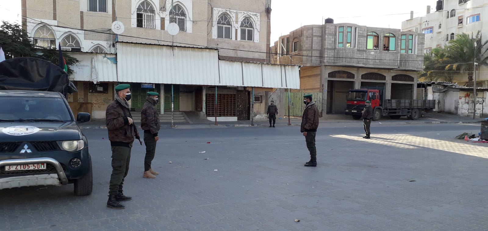 سريان الإغلاق الشامل وحظر التجوال في قطاع غزة  