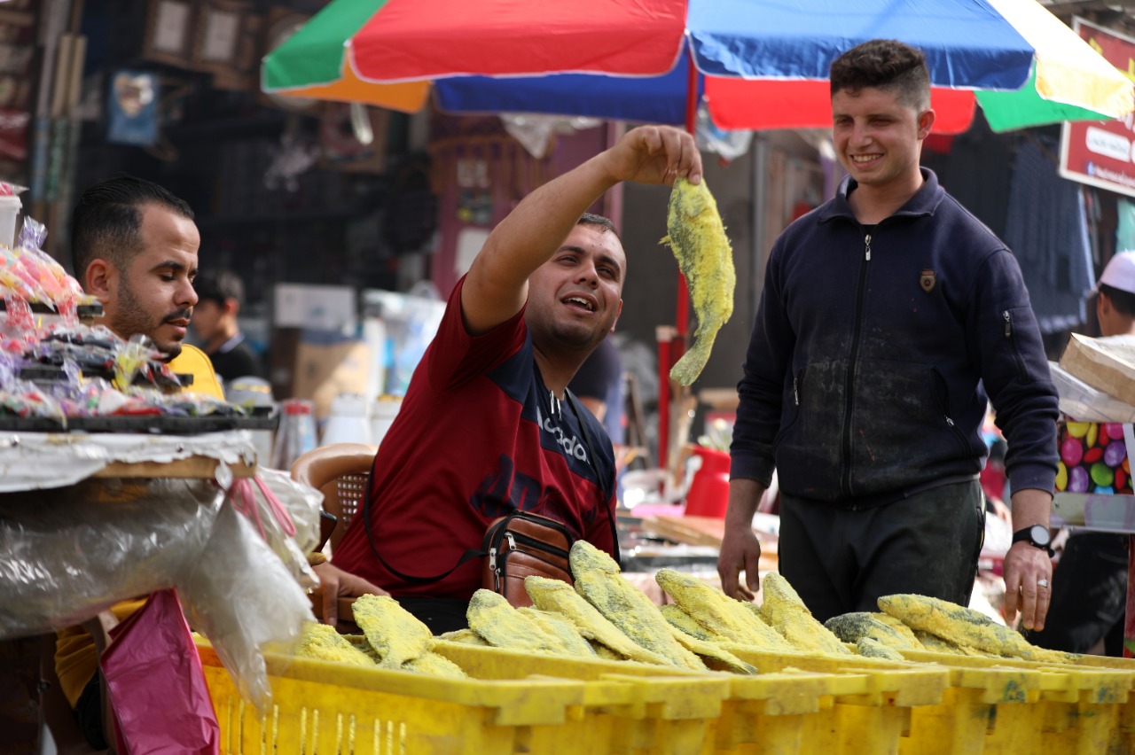 أجواء استقبال عيد الفطر المبارك في محافظات قطاع غزة
