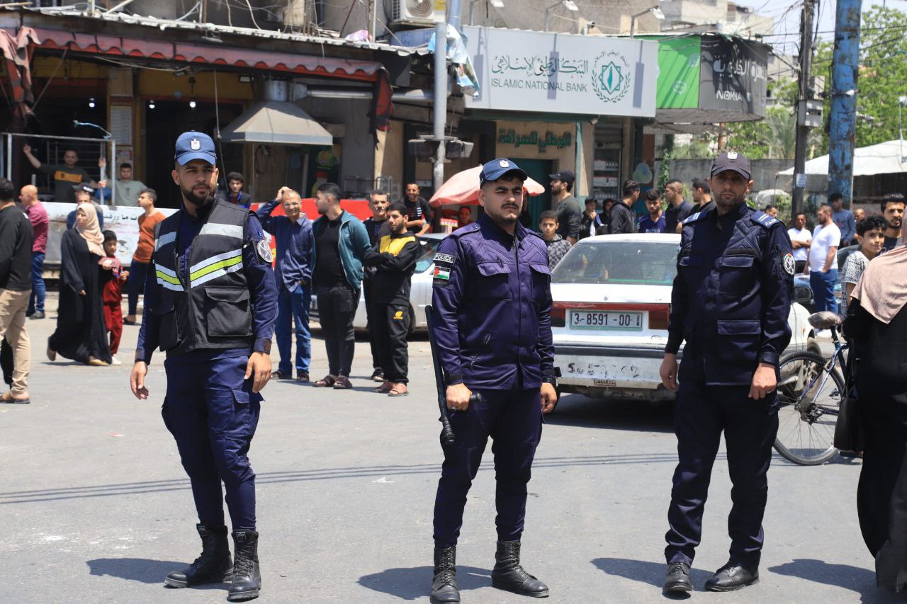 انتشار أجهزة وزارة الداخلية والأمن الوطني وفق خطة الطوارئ بمحافظات قطاع غزة