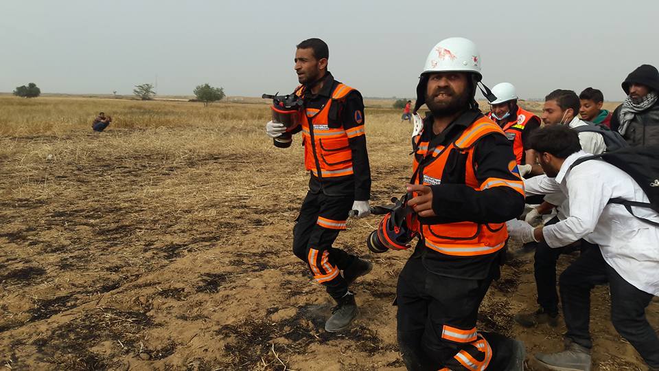 الداخلية في الميدان - الجمعة الرابعة من " مسيرات العودة الكبرى "