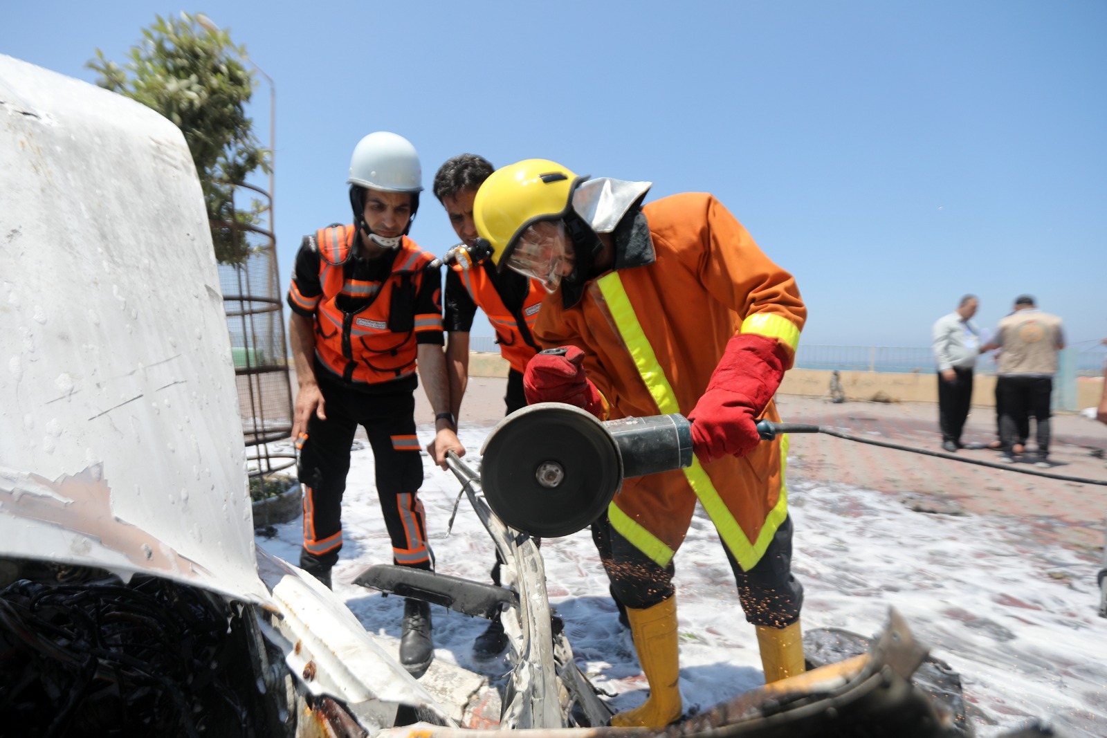 مناورة اختبار جـهوزية الأجهزة الأمنية والشرطية للتعامل مع حالات الطوارئ