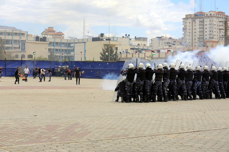 تخريج "دورة غزة سيف الأقصى" - ضباط وضباط صف بالشرطة 