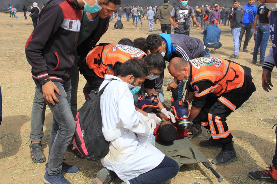 الداخلية في الميدان - الجمعة الخامسة من " مسيرات العودة الكبرى "