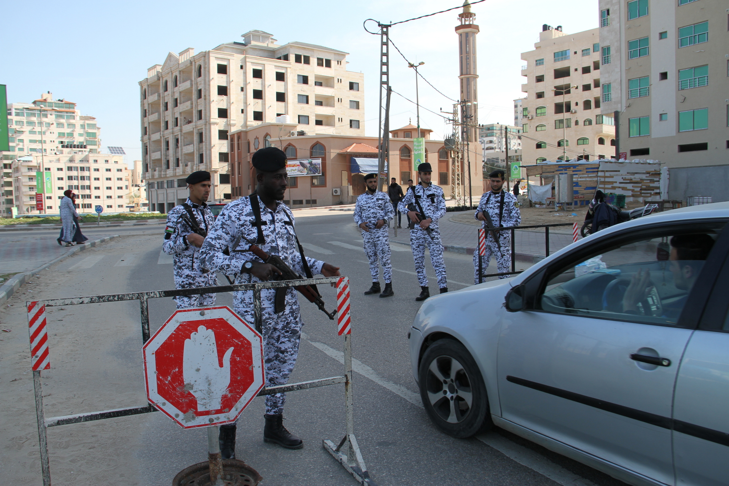 مناورة الأجهزة الأمنية ضمن خطة الضبط والسيطرة