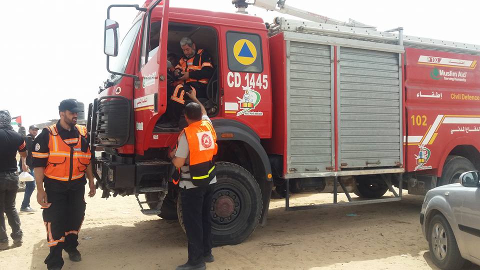 الداخلية في الميدان - الجمعة الرابعة من " مسيرات العودة الكبرى "