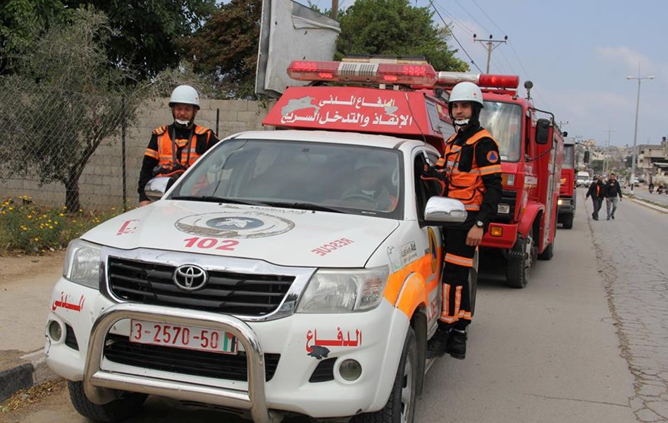 وزارة الداخلية تؤمن وتسهل حركة الجماهير في مسيرات العودة	