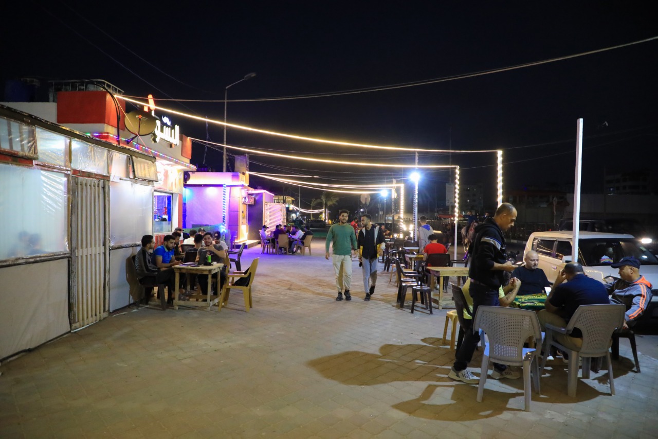 أجواء قضاء المواطنين في غزة الإجازة الأسبوعية مساء الجمعة 28 أكتوبر 2022