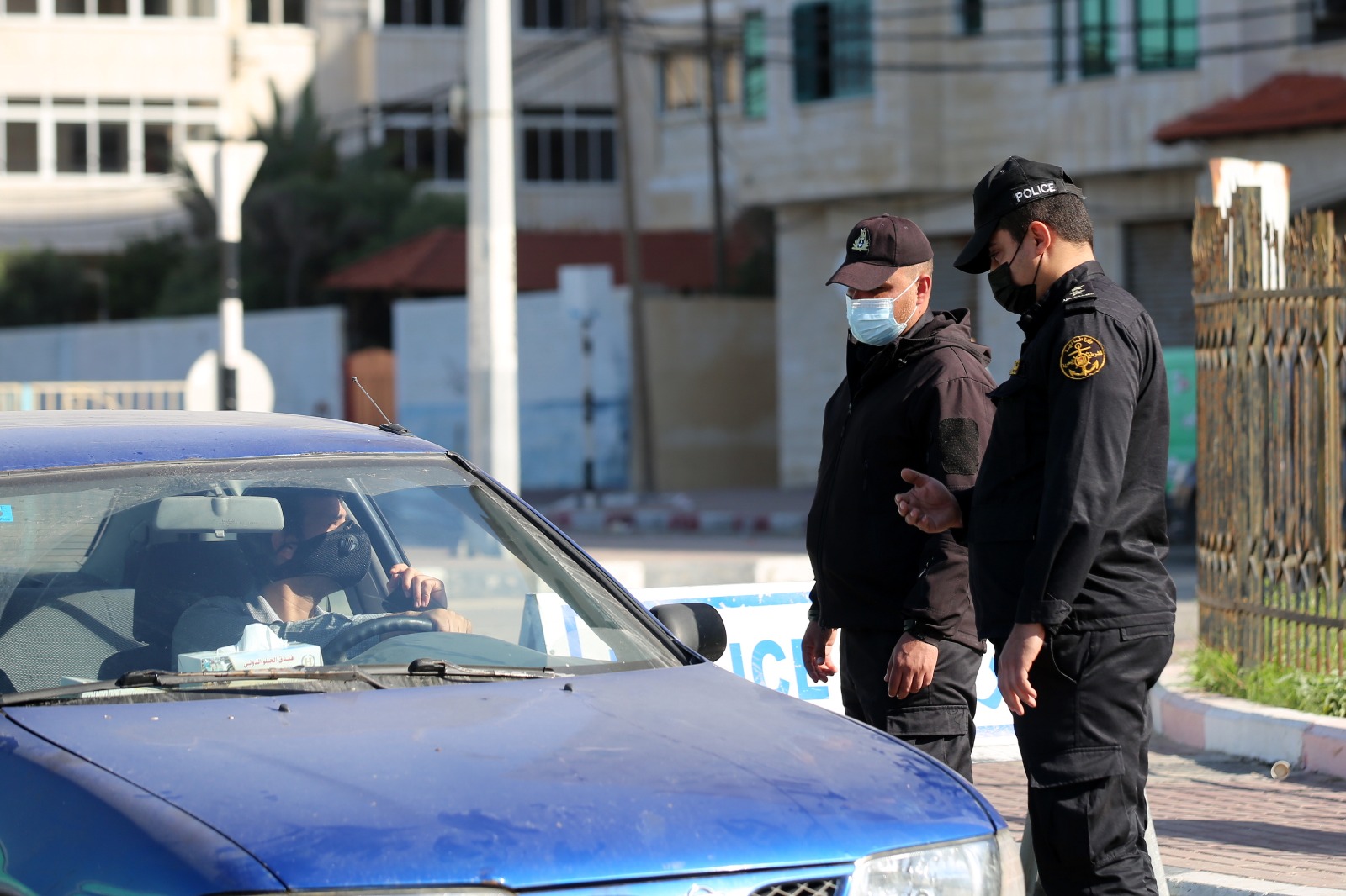 انتشار الأجهزة الأمنية والشرطية ضمن المناورة المشتركة للفصائل