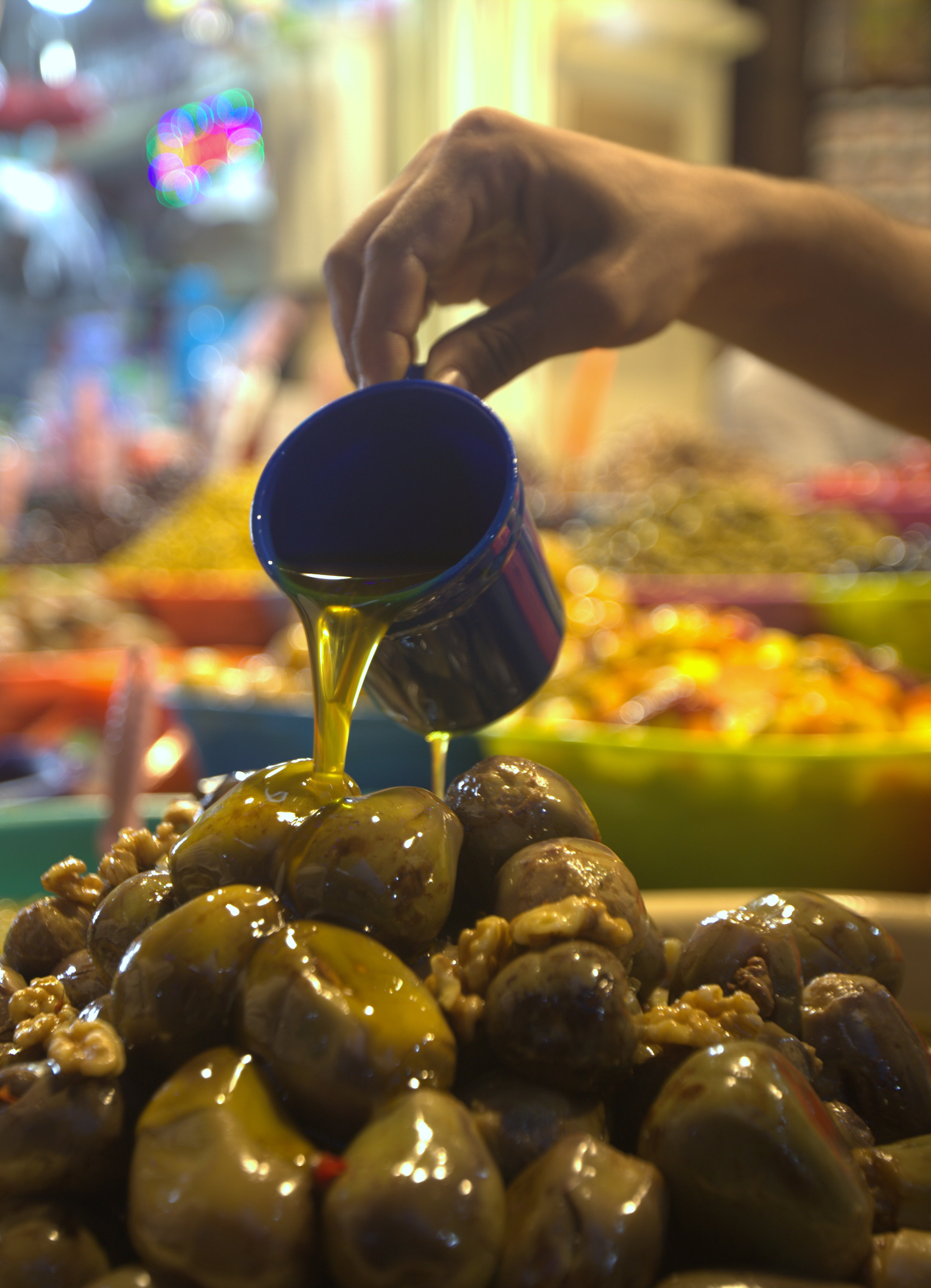 أسواق غزة في أيام شهر رمضان 