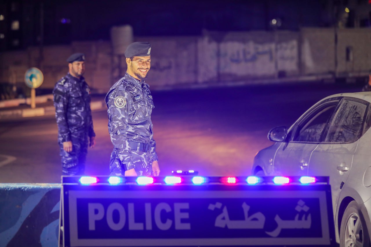 يوم عمل رمضاني لشرطة التدخل وحفظ النظام "نقطة السودانية" شمال غزة