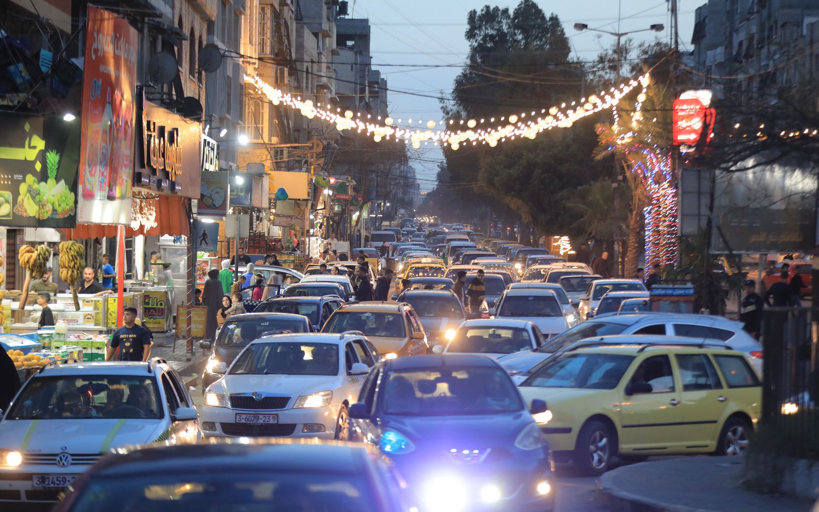 أجواء احتفال المواطنين بعيد الفطر السعيد في عدد من المناطق بقطاع غزة 2023