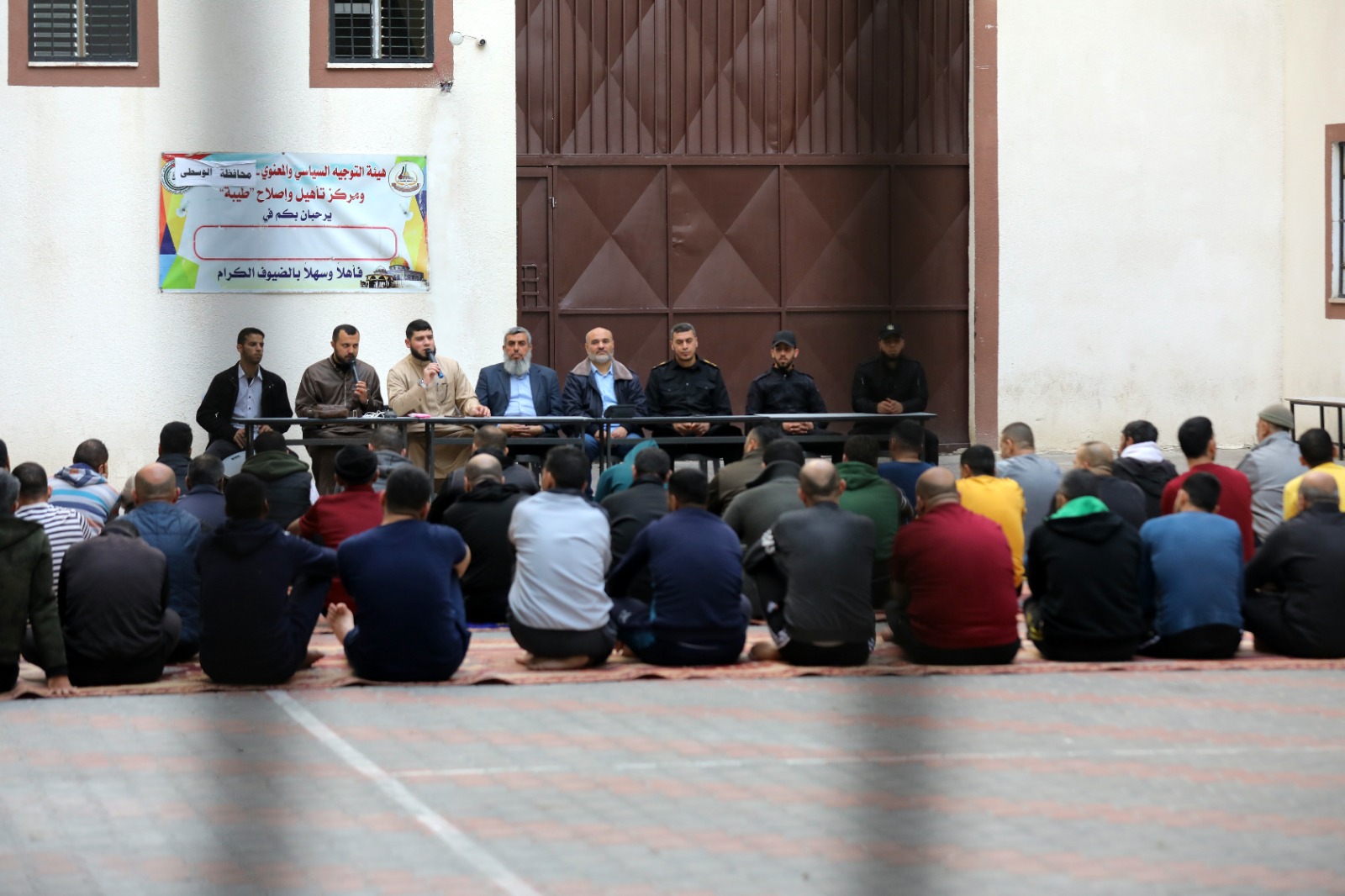 معايشة رمضانية مع النزلاء في مراكز الإصلاح والتأهيل بغزة