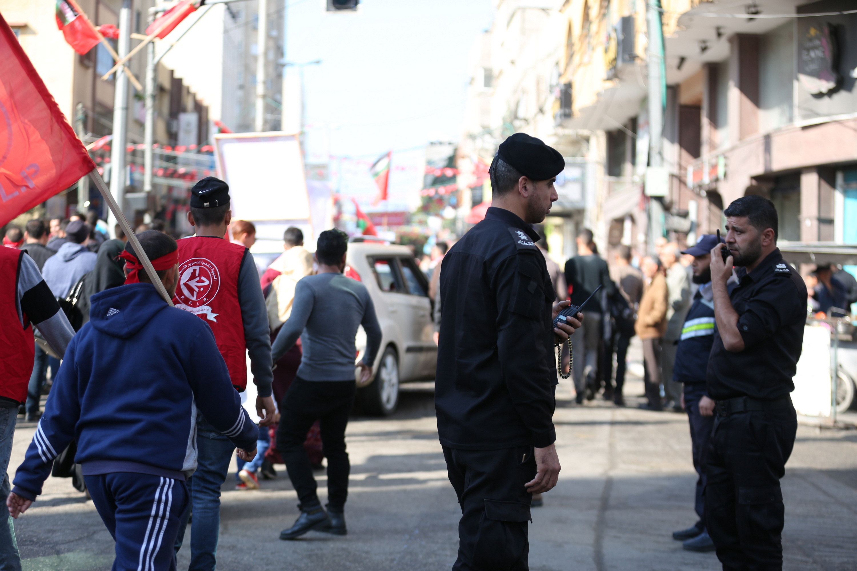 صور .. تأمين المهرجانات والفعاليات الكبرى في قطاع غزة