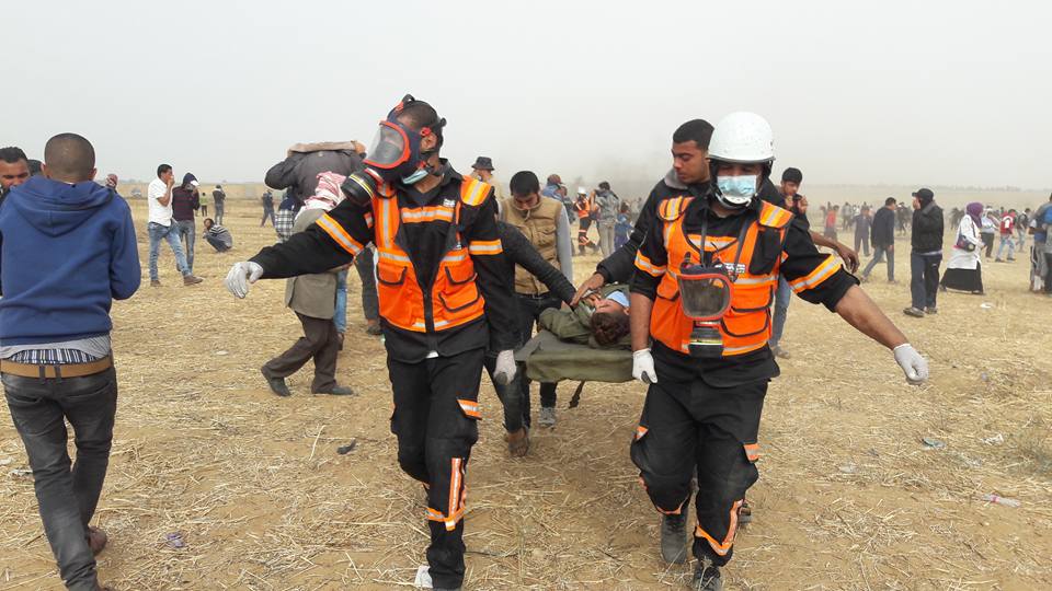 الداخلية في الميدان - الجمعة الرابعة من " مسيرات العودة الكبرى "