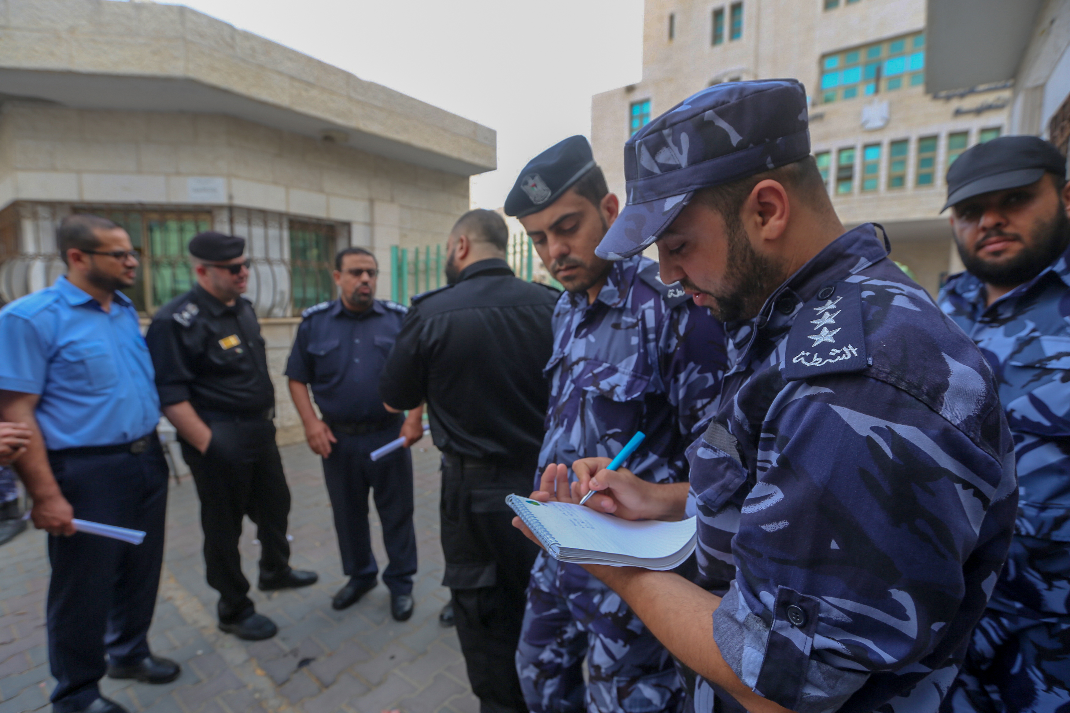 تأمين الأجهزة الأمنية لعقد امتحانات الثانوية العامة (إنجاز 2018)