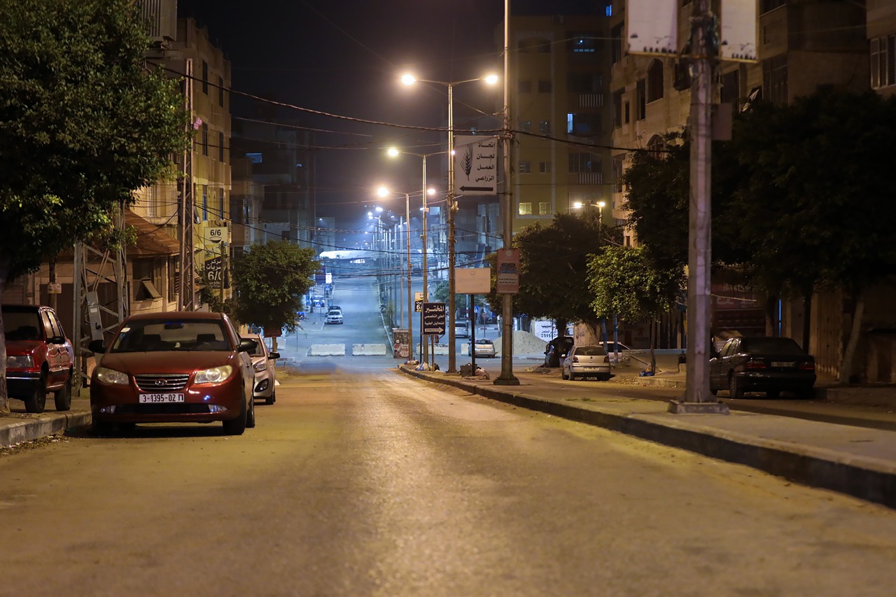 سريان حظر التجول بغزة لليوم الحادي عشر لمواجهة "كورونا"